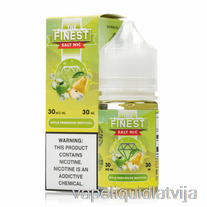 ābolu Pearadīze Mentols - Labākais Augļu Izdevums Sāls Nic - 30ml 30mg Vape šķidrums